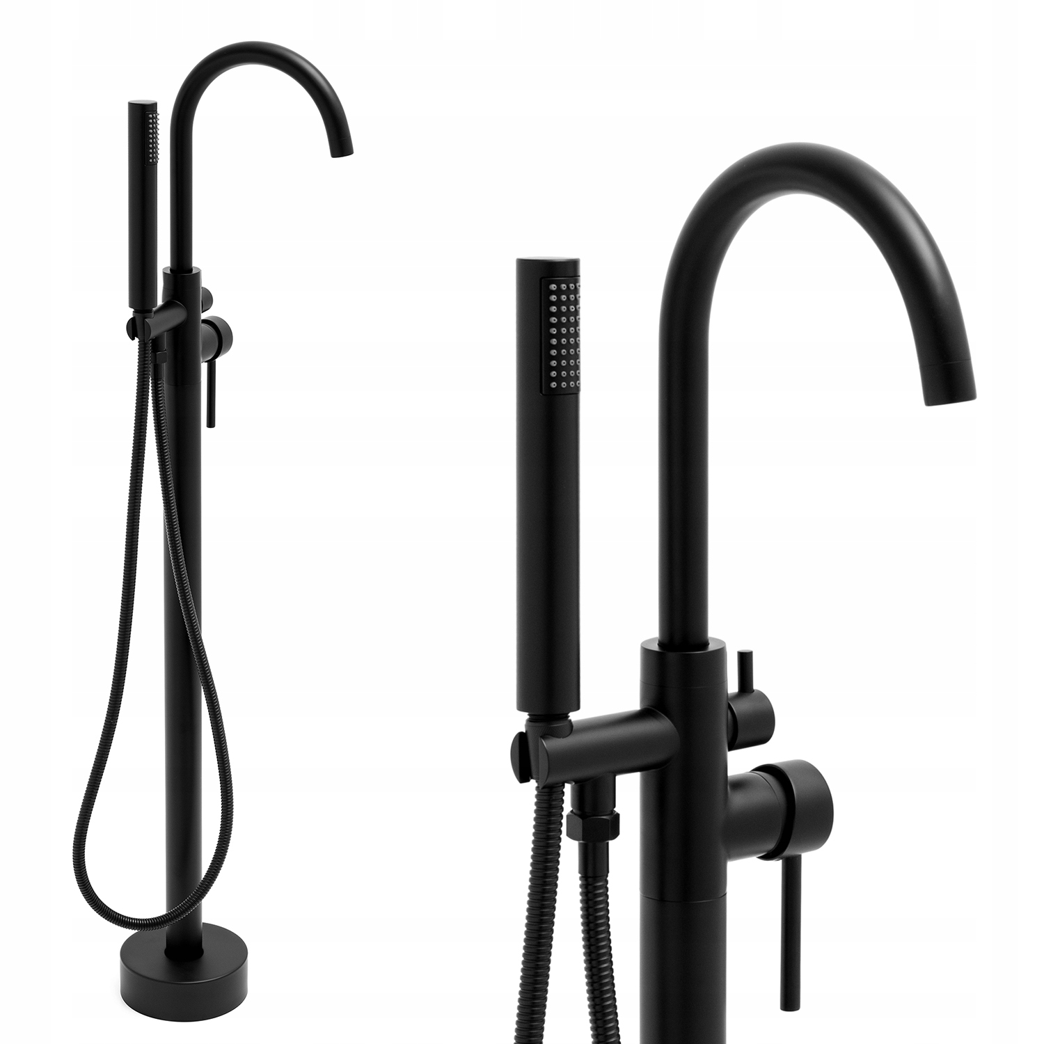 Vaňová batéria - BLACK + vaňová batéria TAP kúpeľňa so sprchovacím kútom