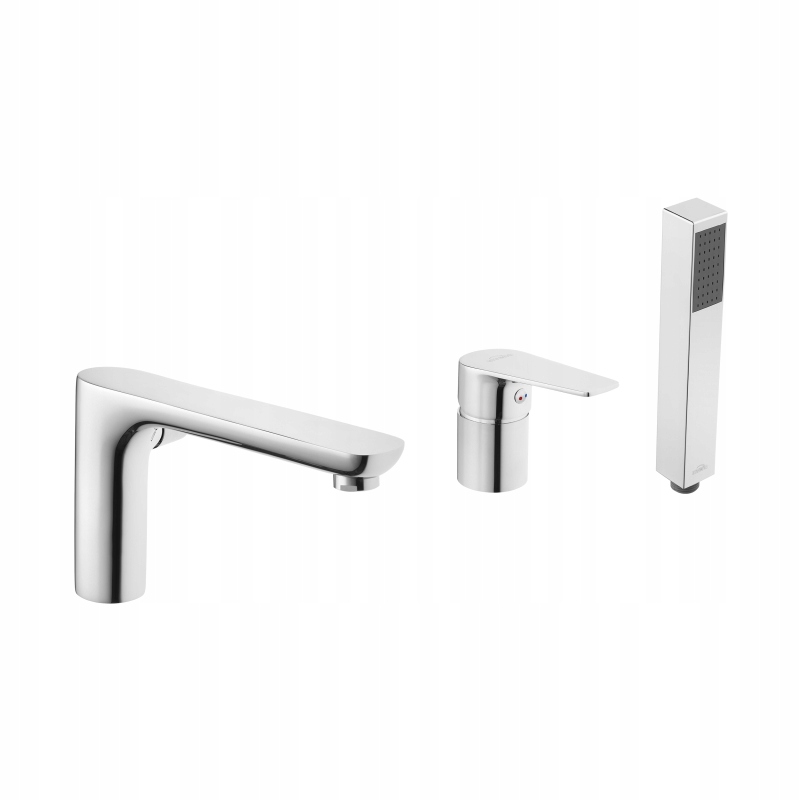 Vaňová batéria - Bath Mixer Dokos Chrome 3-Hole BW-19-S01