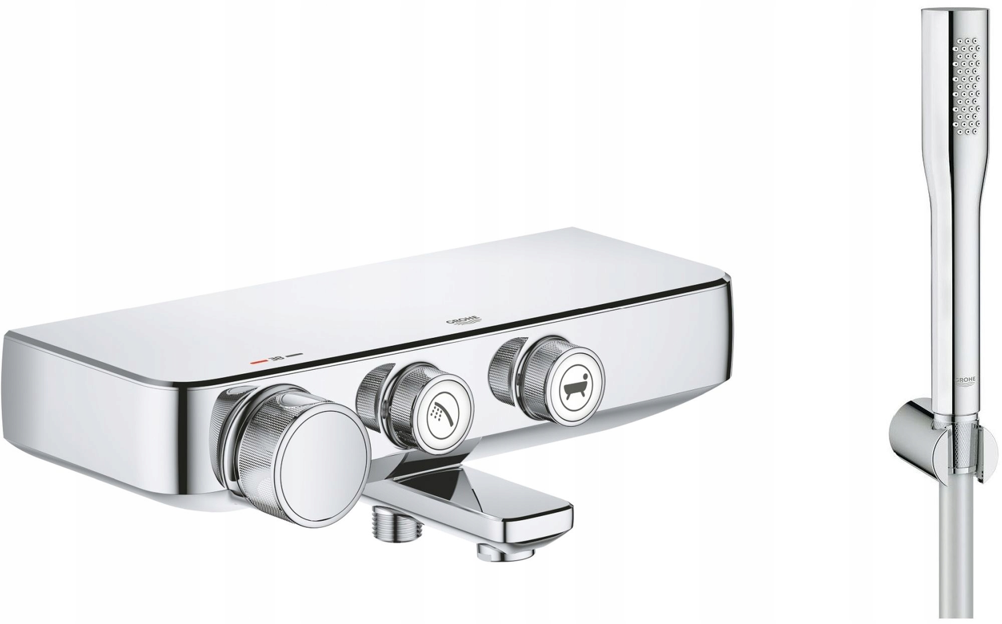 Vaňová batéria - GROHE KÚPELE BATÉRIE SmartControl + Headset