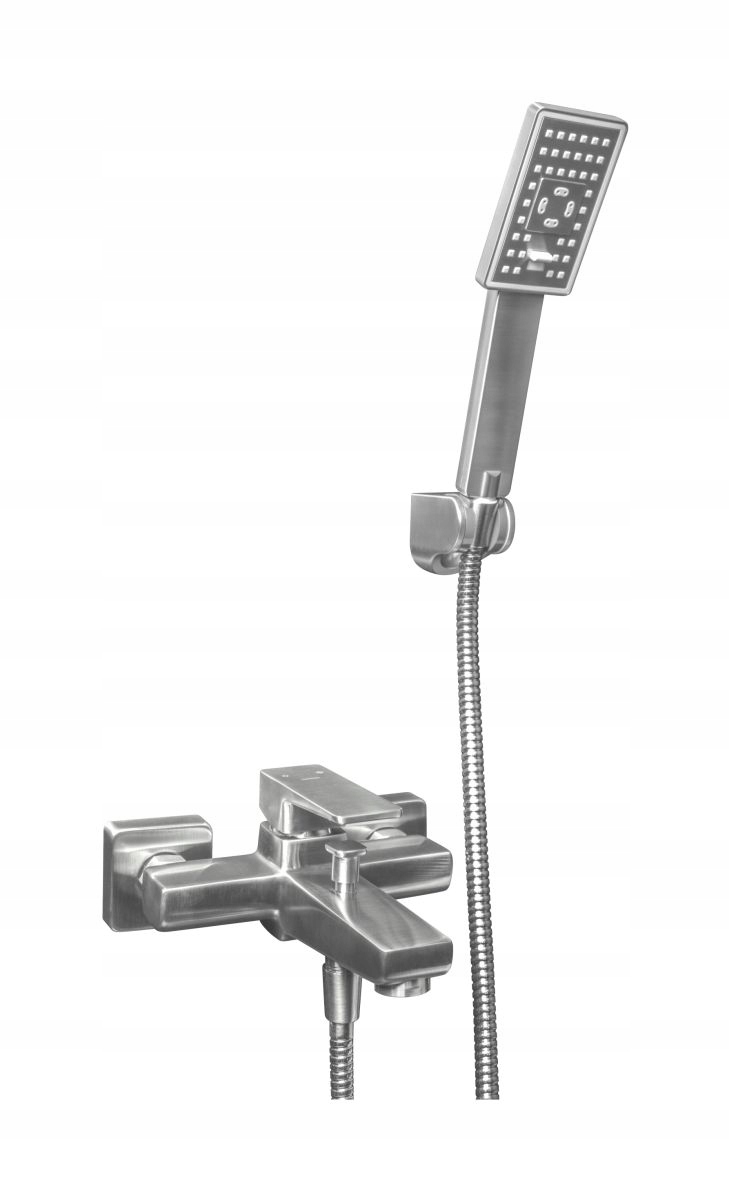 Vaňová batéria - Inox sprchový mixér Omnires Parma