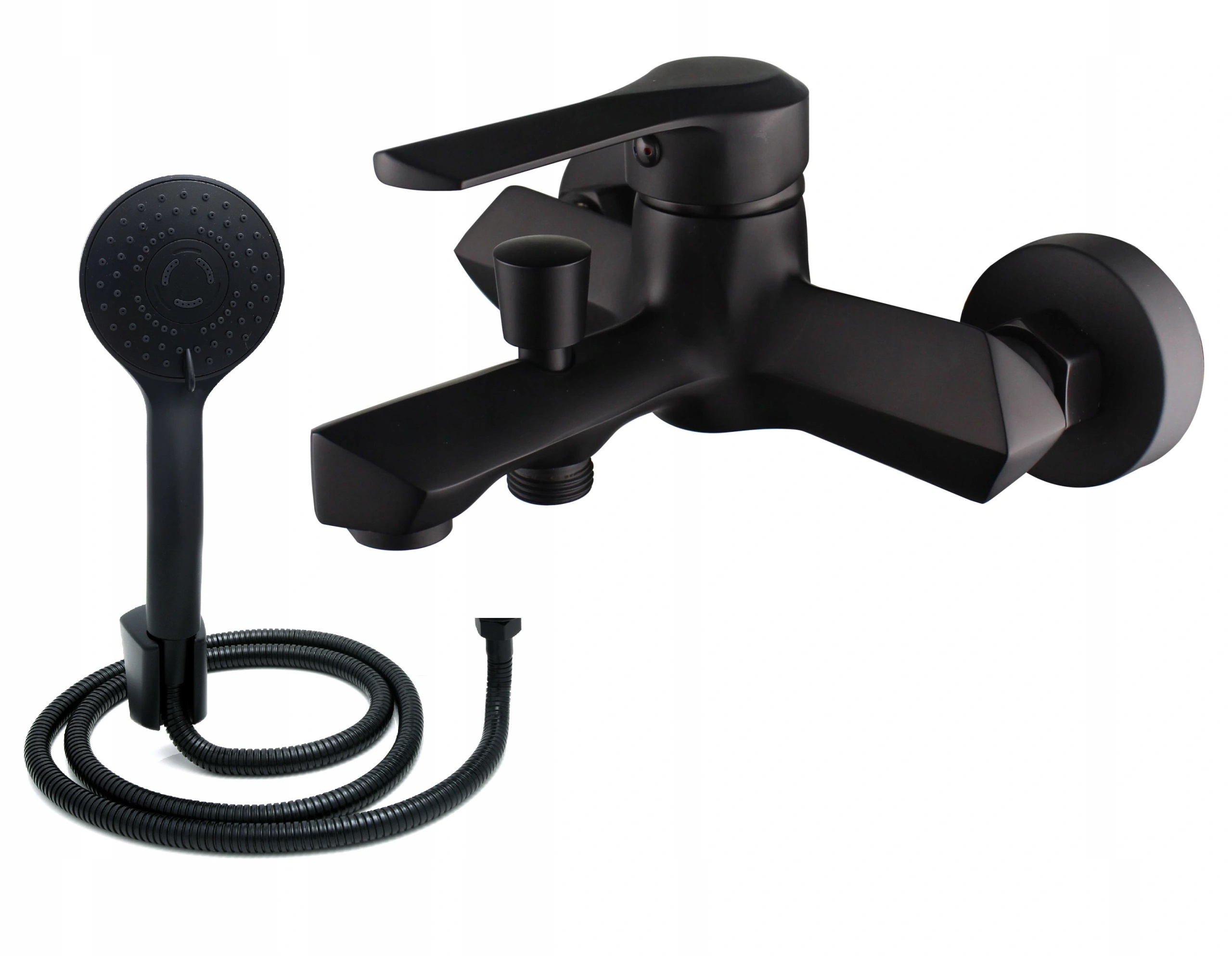 Vaňová batéria - Vaňa Tub Retro Black Matte Hadica Hadica