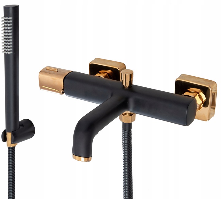 Vaňová batéria - Vaňová batéria WITH BLACK GOLD HANDSET SALTO REA