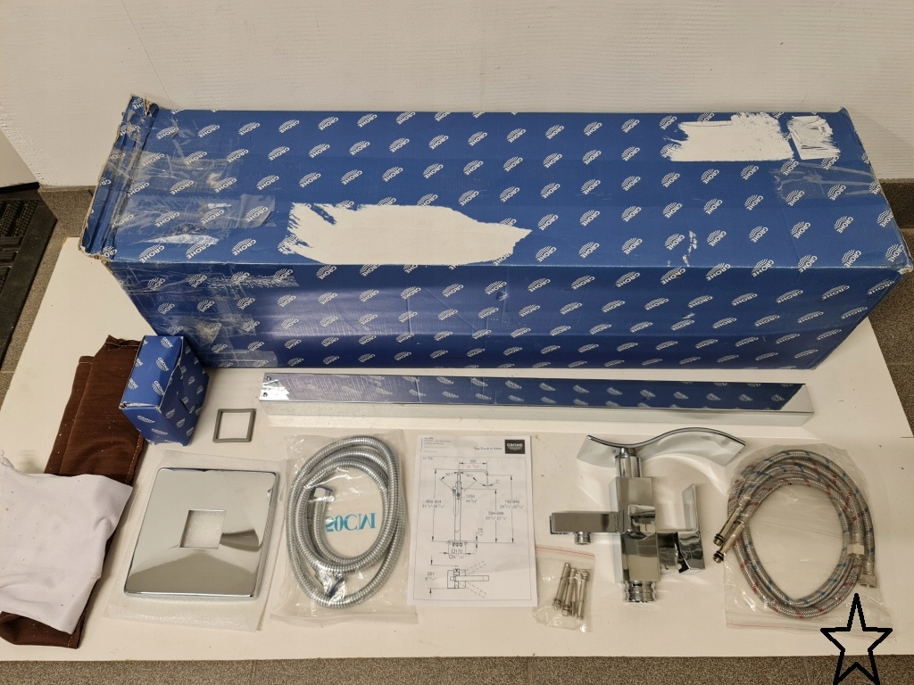 Vaňová batéria - Vaňa a sprchový mixér Grohe Allure 32754002