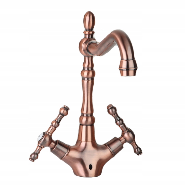 Umyvadlová batéria - Retro Copper Style Wash Basin batérie