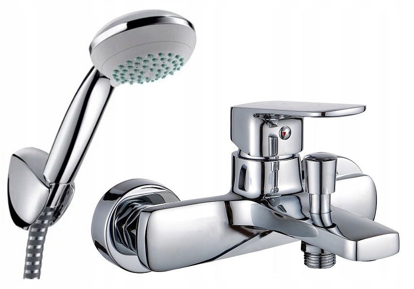Vaňová batéria - Kúpeľná trubica REIHE + Hansgrohe Scraš