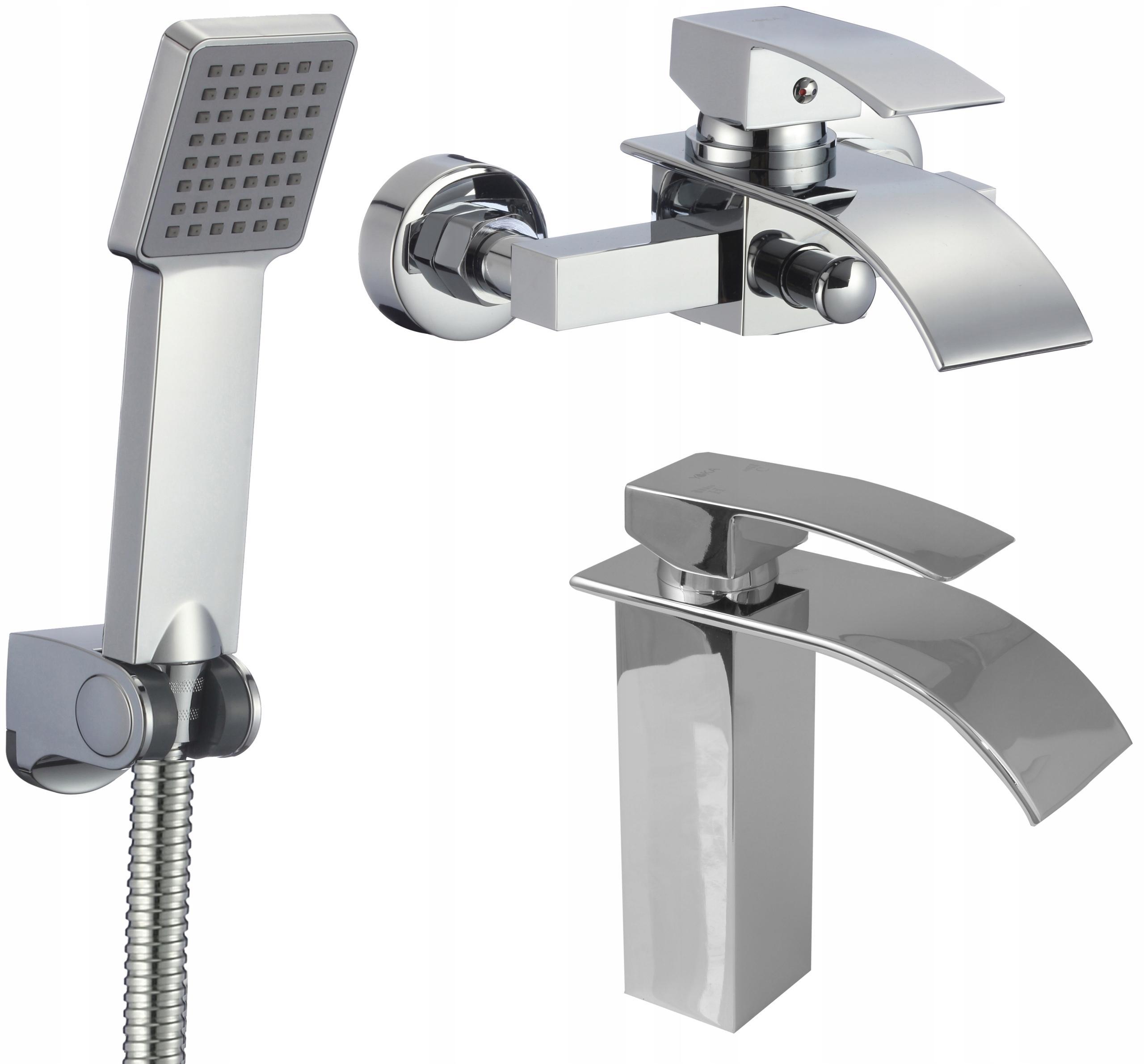 Umyvadlová batéria - Basin Basin Cube Wanning Set Spray