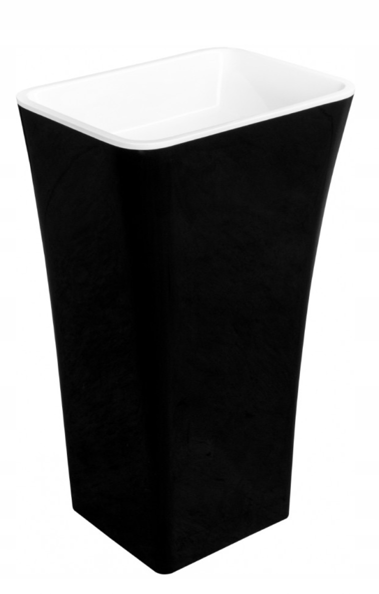 Umývadlo - Besco Assos Freestanding Basin B & W 41x52
