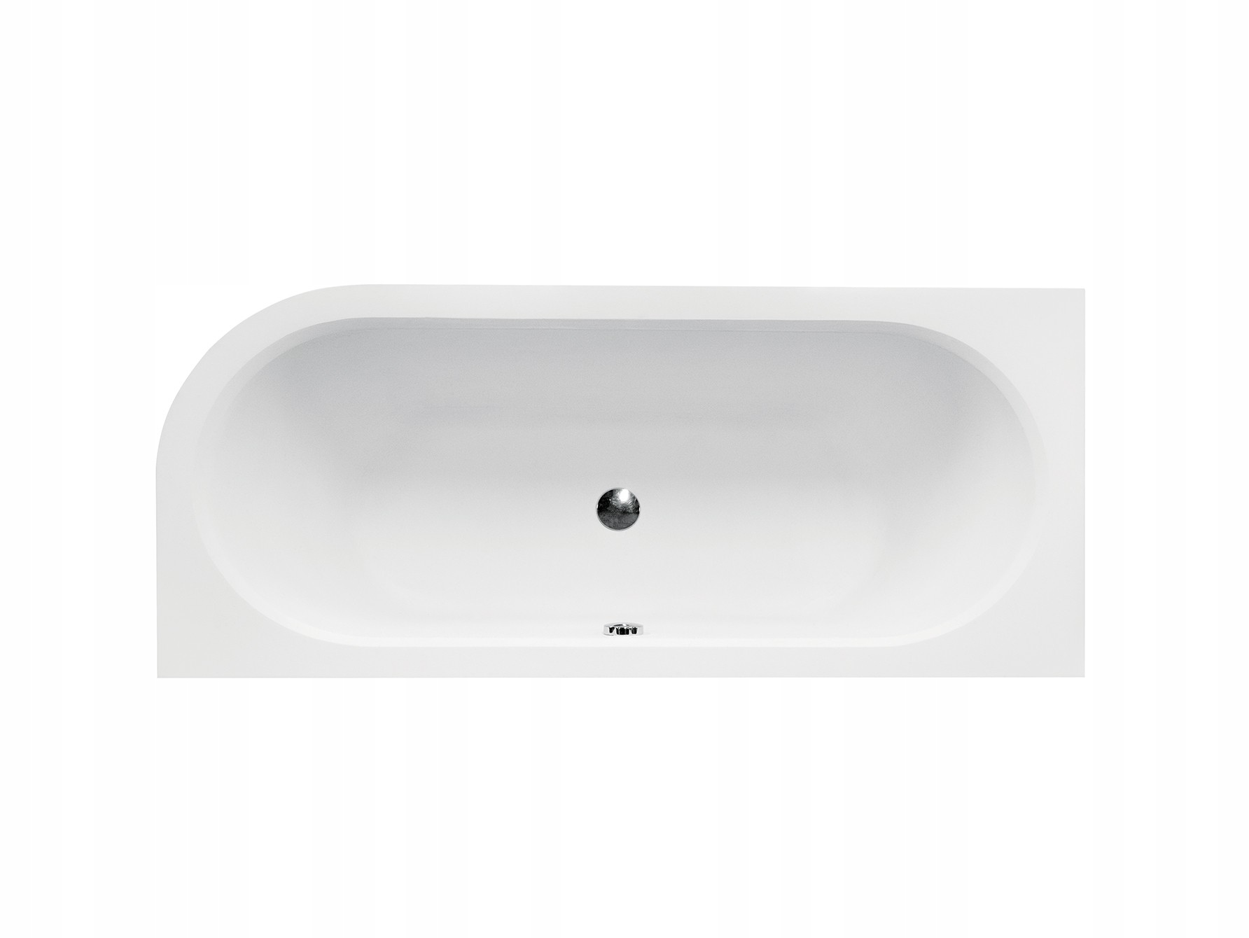 Vaňa - Besco Avita Slim Wanny ASYMMET 160X75CM LAW+SIPHON