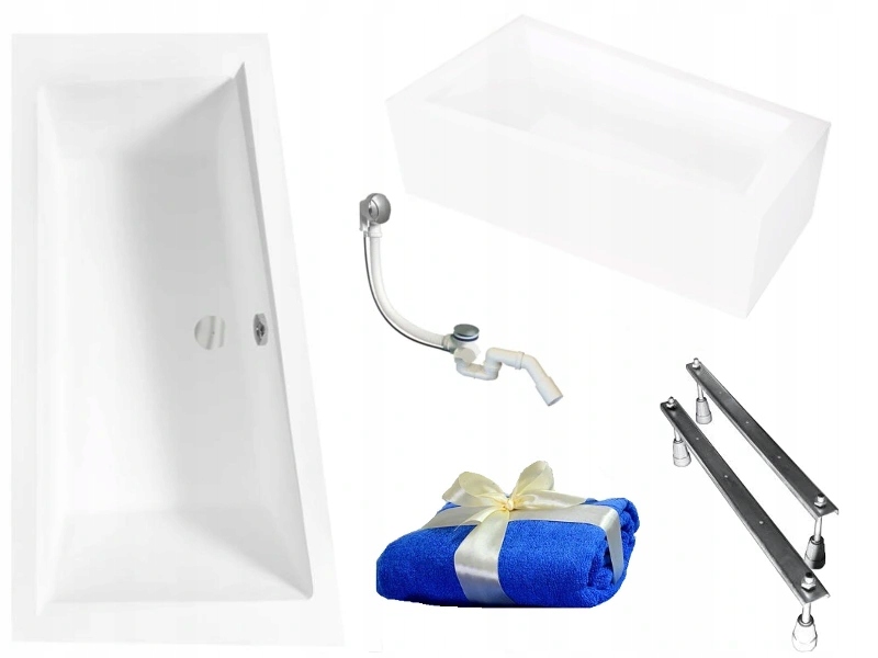 Vaňa - Besco Intima Duo Vaňa 170x125 Akrylátové puzdro