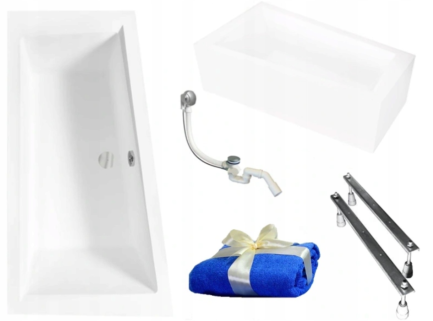 Vaňa - BESCO INTIMA WANNA 160X90 ACRYLID HOUSE SYFFIC