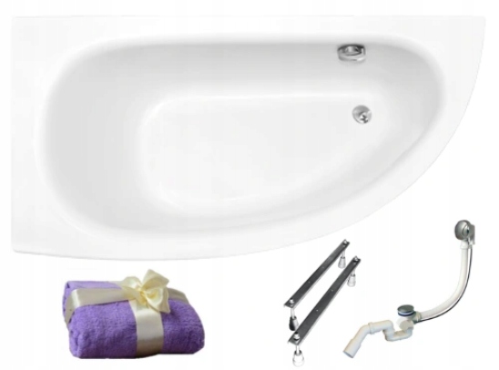 Vaňa - Besco Milena Premium Corner Bath 150x70 Vľavo