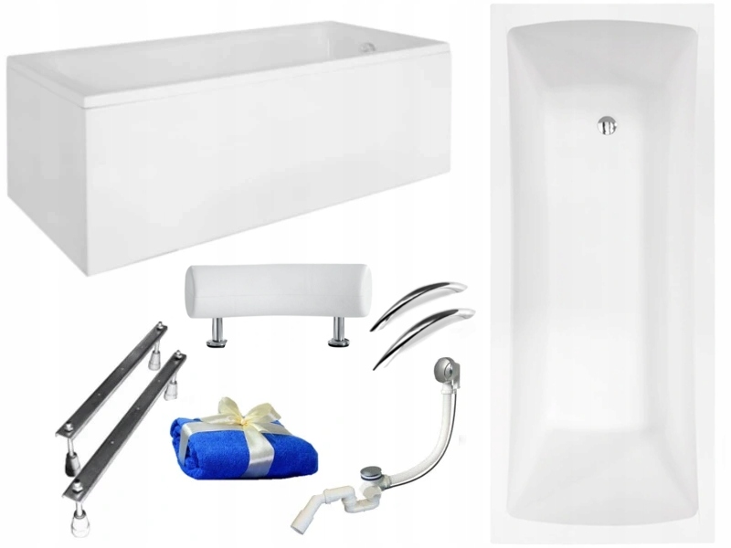 Vaňa - Besco Optima Premium Vaňa 170x70 bývania Sifón