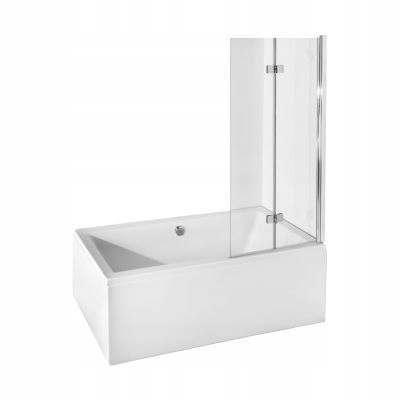 Vaňová zástena - MODO NOVINKA BLACK PNJ II Rám 80x150 RADAWAY SCREE