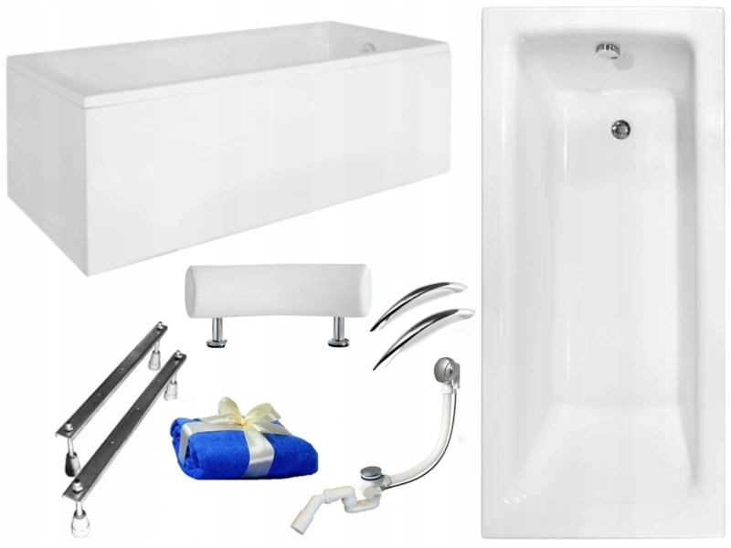 Vaňa - Besco pása Premium Vaňa 160x75 bývania Sifón