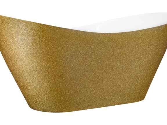Vaňa - BESC WANNA GOYA GLAM GOLD 142x62 + TRAP McAlpine