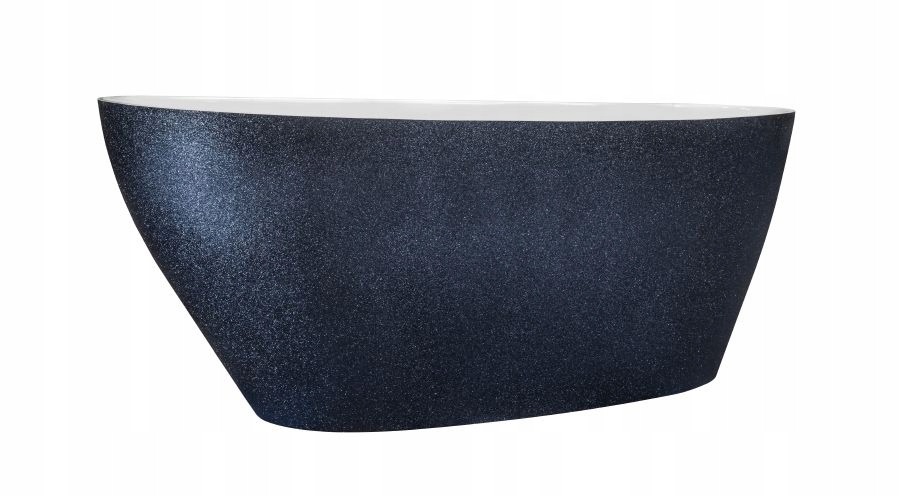 Vaňa - BESC WANNA GOYA GLAM CARBON 160x70 + TRAP McAlpine