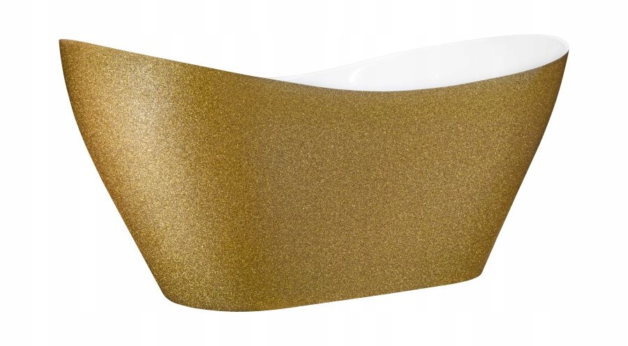 Vaňa - Besco Wanna Viyate Glam 160x70 Silver + McAlpine Sifón