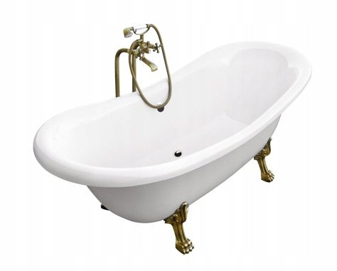 Vaňa - Besco Freestanding Bath Amelia 190x77 chrómové labky