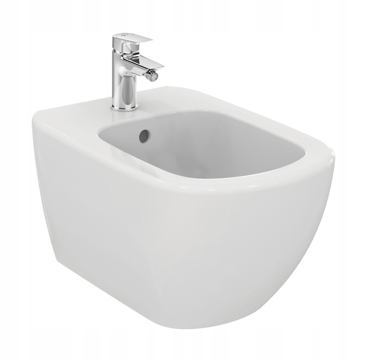 Bidet - Bidet visí malú bielu ideálnu štandardnú tesi