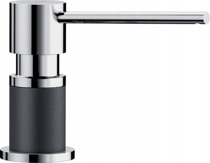 Dávkovač mydla - Blanco Summer Anthracite/Chrome Fluid DispenSer 525810
