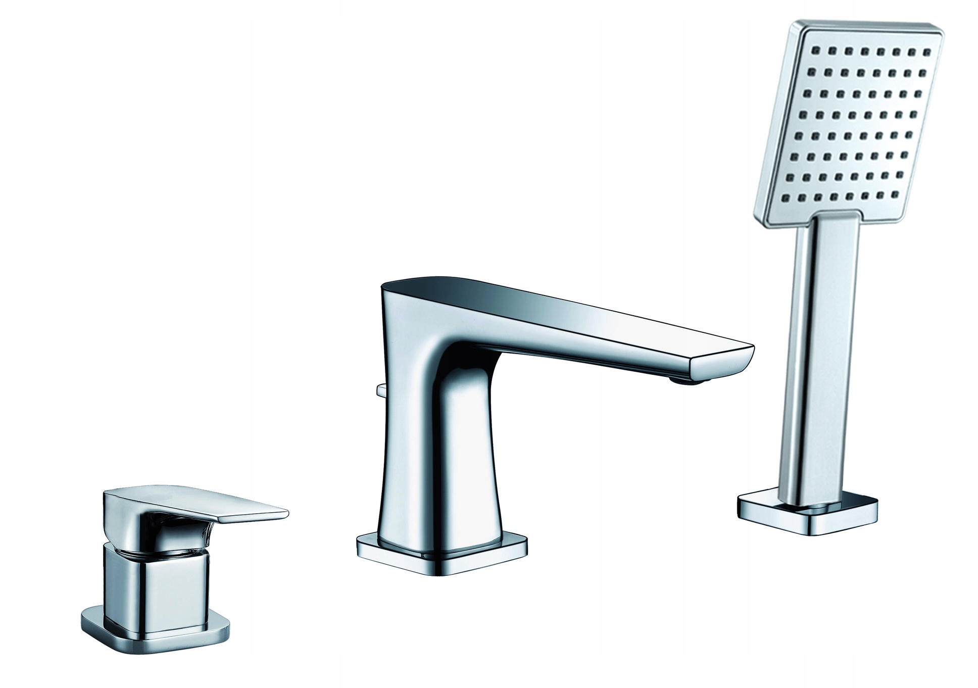 Vaňová batéria - Blue Water Monaco Bath batérie 3 dier Chrome