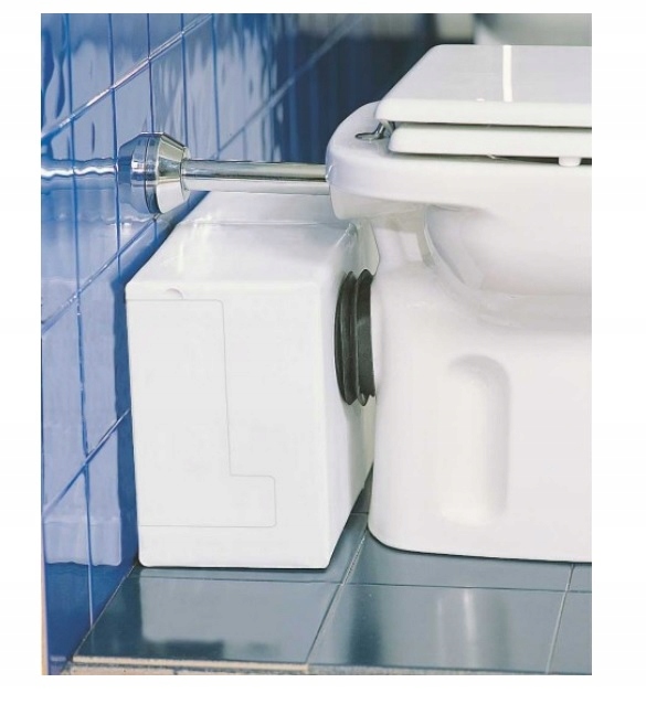 Sanitárne WC čerpadlo -  Borysowski wc volift 3s pevný drvič