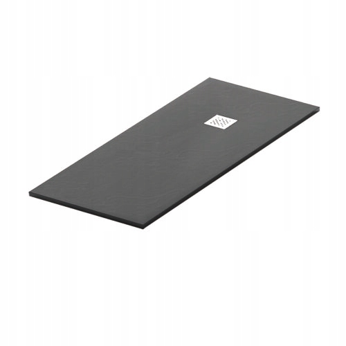 Sprchová vanička - SPRCHOVÁ VANIČKA OBDŽNÍKOVÁ KONGLOMERÁTNA 140x80 SIVÁ SET