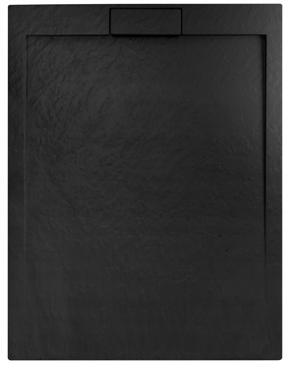 Sprchová vanička - Konglomerát Grand Black 90x120 Sprchový podnos