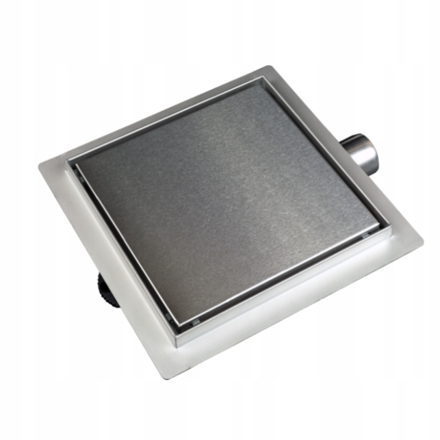 Sprchový žľab odtok - SQ-DRAIN SERKATICKÁ BALNEO 15x15 cm Inox