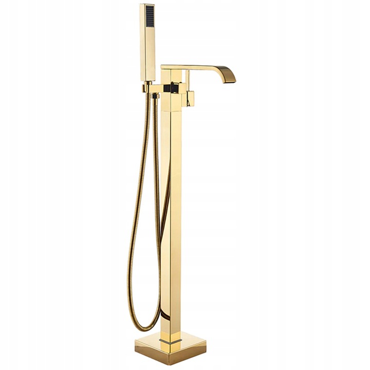 Vaňová batéria so sprchou - Carista carista Golden Cascaded Floor Battop