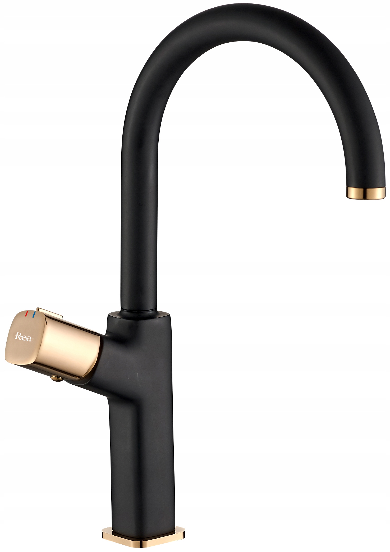 Vodovodná umyvadlová batéria - Umývadlová batéria Black Gold Salto High Rea