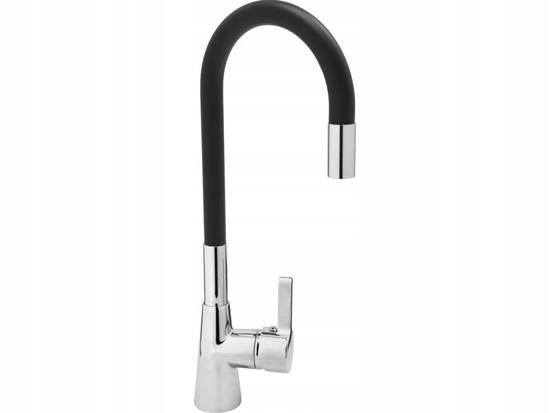 Kuchynská, drezová batéria - Flexibilný čierny 75705 Yato Sink
