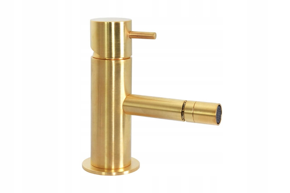 Vodovodné batérie - Bidet Battery 12,9 cm Gold Brushed, Tokio