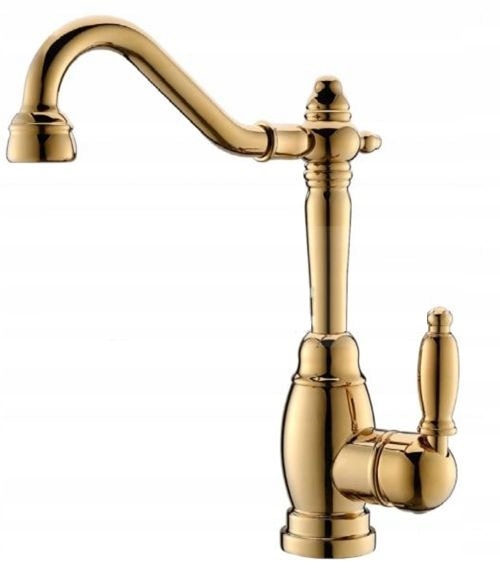 Kuchynské batérie - Lara Golden Back Kitchen Faucet