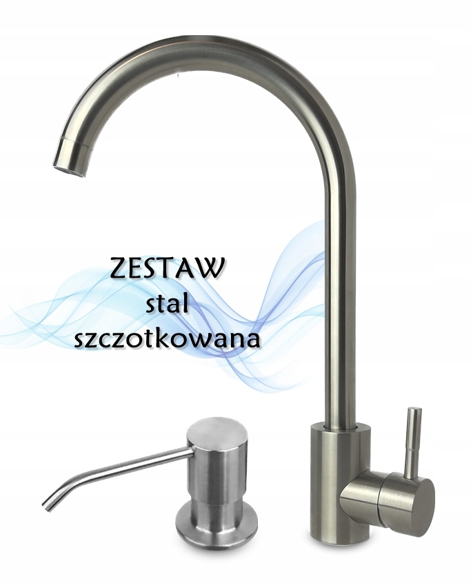 Kuchynské batérie - Kuchynská batéria + inox dávkovač