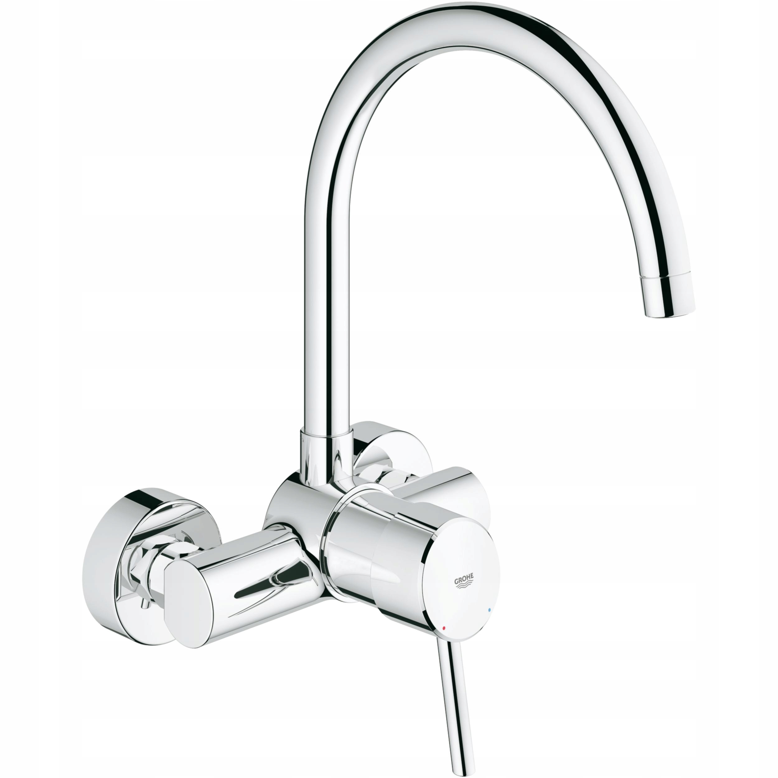 Kuchynské batérie - Grohe Concetto 32667001 nástenná kuchynská batéria