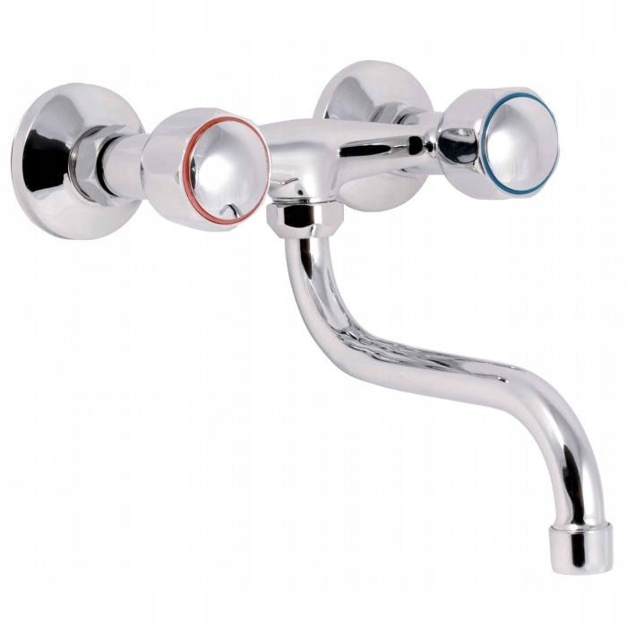 Kuchynská, drezová batéria - Klasický gombík Wall Kitchen Faucet S