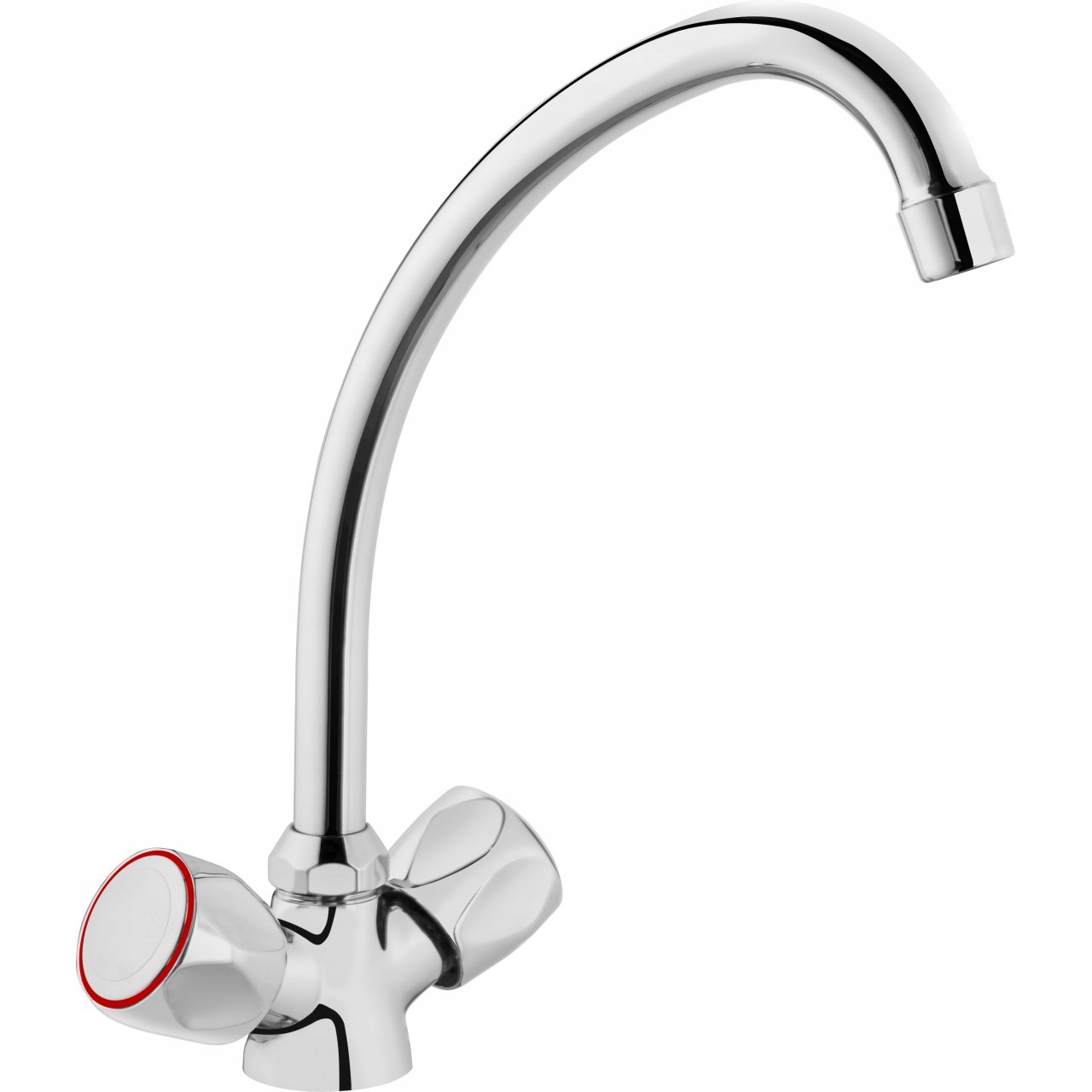 Kuchynské batérie - Stojaci kuchynský faucet dekante teno striebro