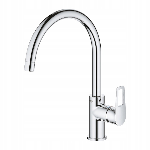 Kuchynské batérie - Grohe bauloop strieborná kuchyňa faucet