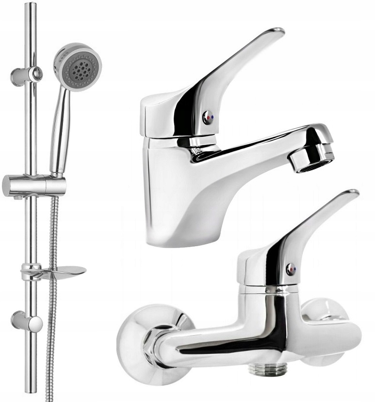 Vaňová batéria so sprchou - Sprchová batéria Washbasin + súprava rozprašovania