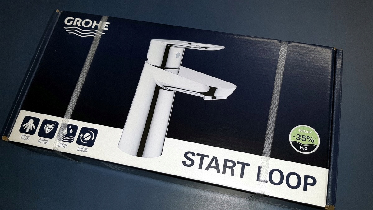 Umyvadlová batéria - Grohe Štart Slučka Chrome umývadlom kohútik