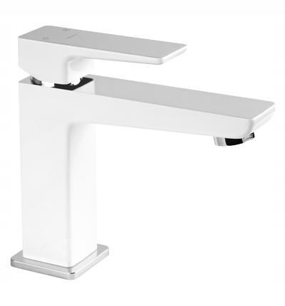 Vodovodné batérie - Umývadlo batéria 15 cm chróm / White Parma