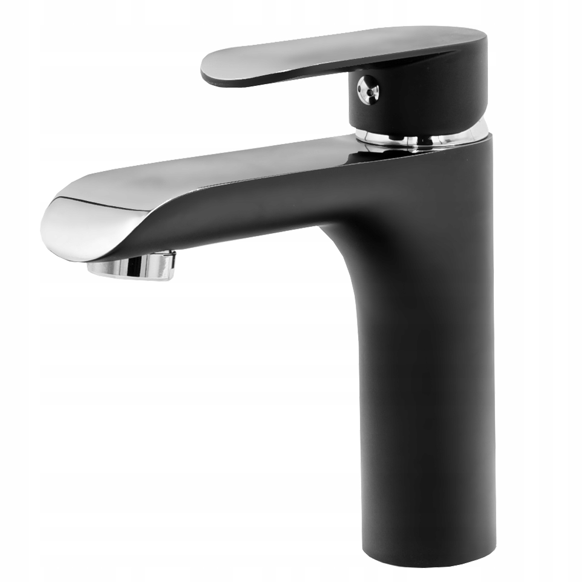 Vodovodná umyvadlová batéria - Čierny chrómový stojatý faucet