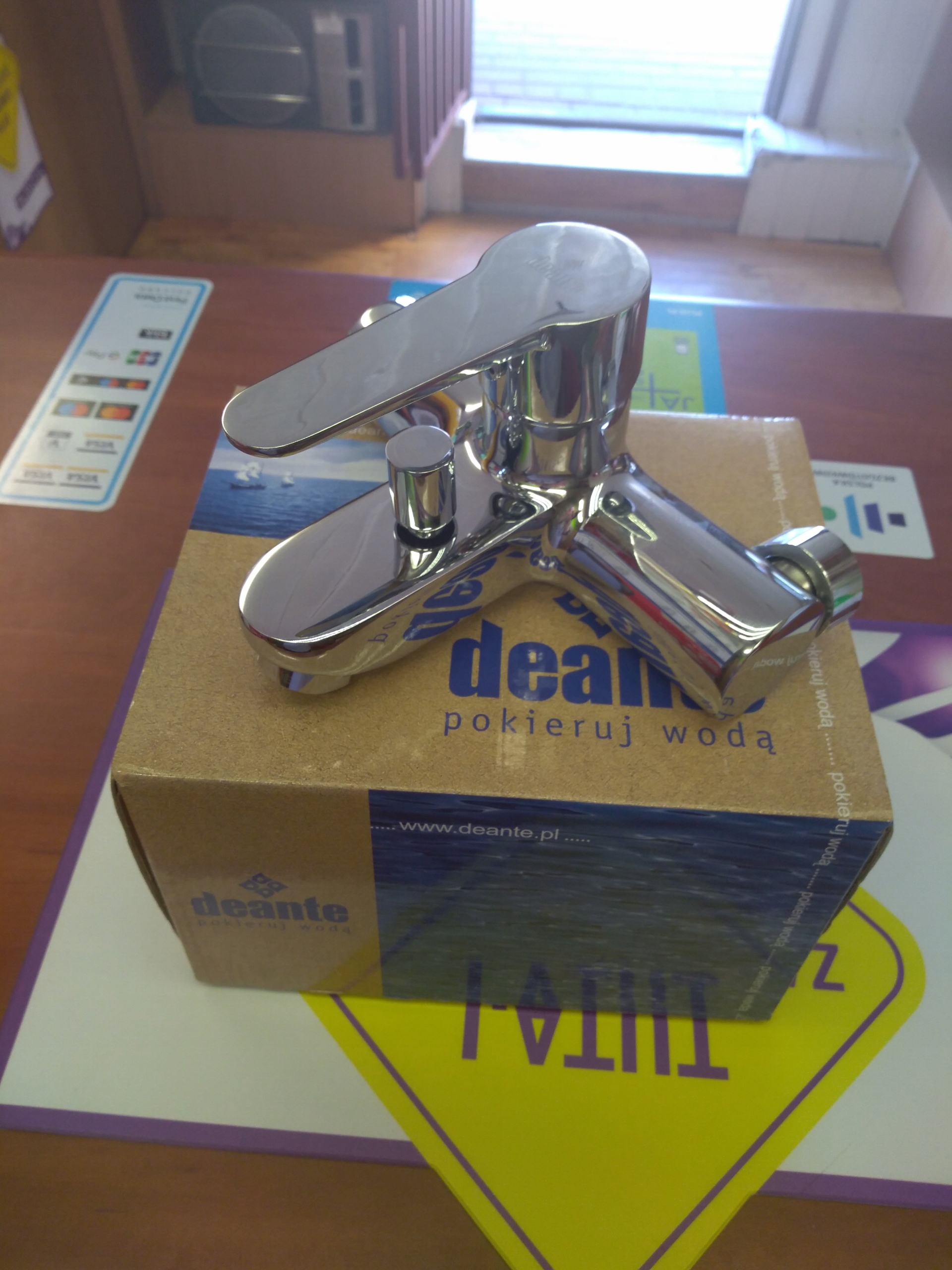 Vaňová batéria - Vaňa Deante Akant Chrome BcEx010m