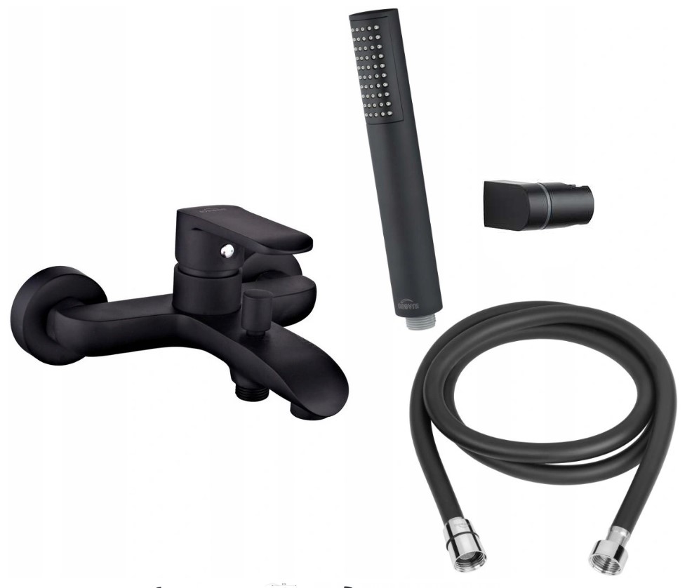 Vaňová batéria - Siros BLACK + vaňová + Spray kit
