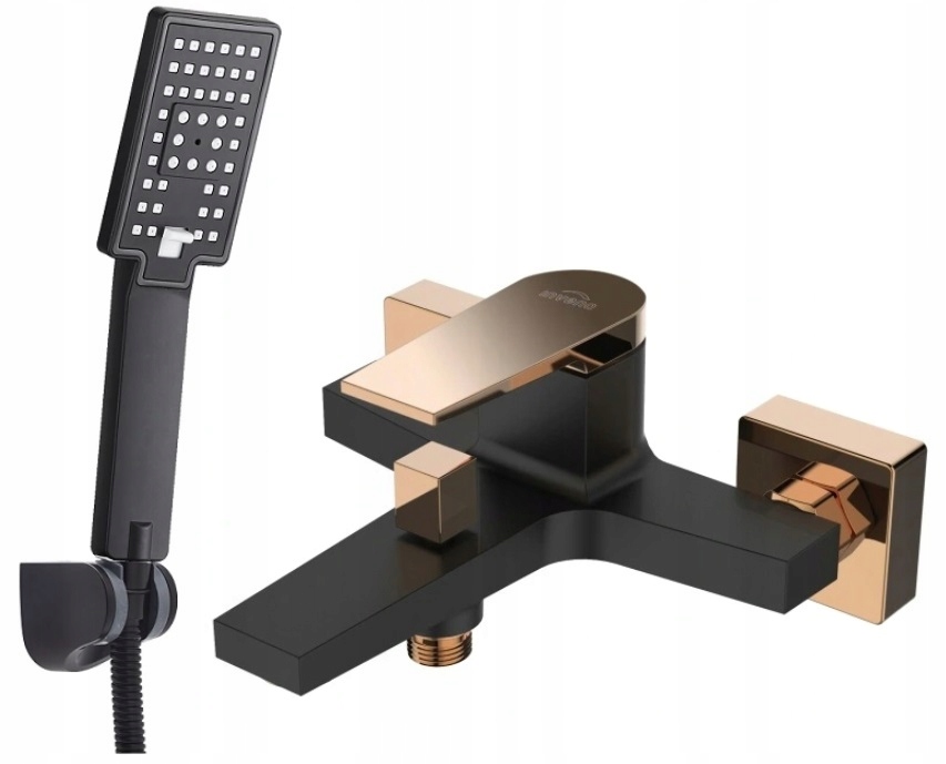 Vaňová batéria - Vaňové black Gold Black Gold + sprcha
