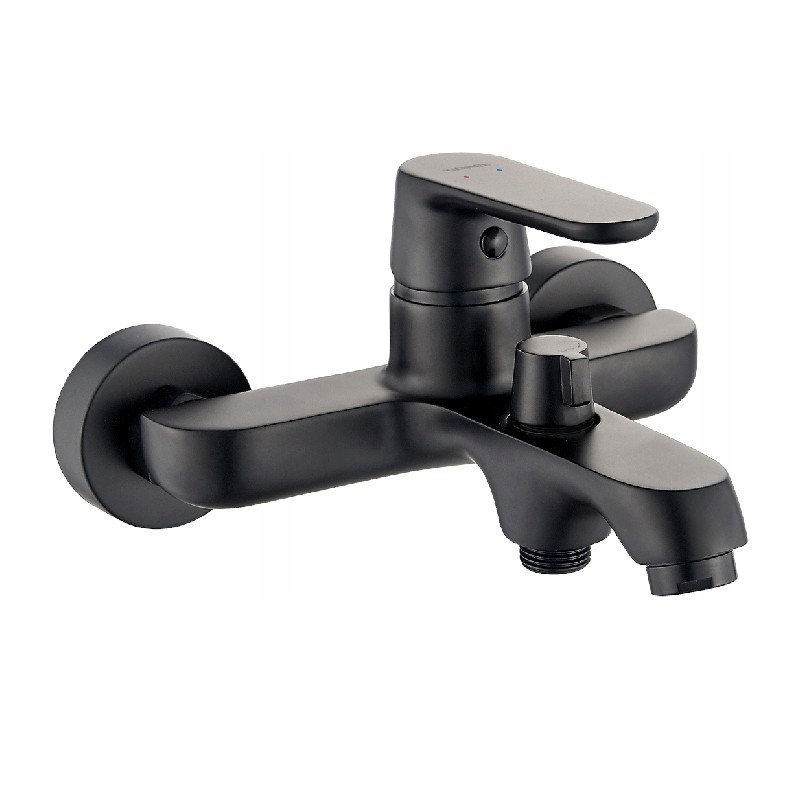 Vaňová batéria - Nástenná vaňová batéria DIMA Black BQD_710D