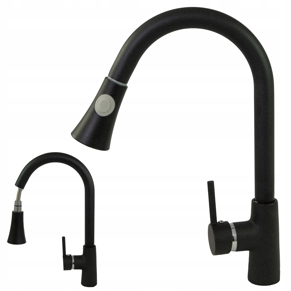 Kuchynské batérie - Blanco Mida-S Silgranit-Lok Wyl Wyl Black 526146