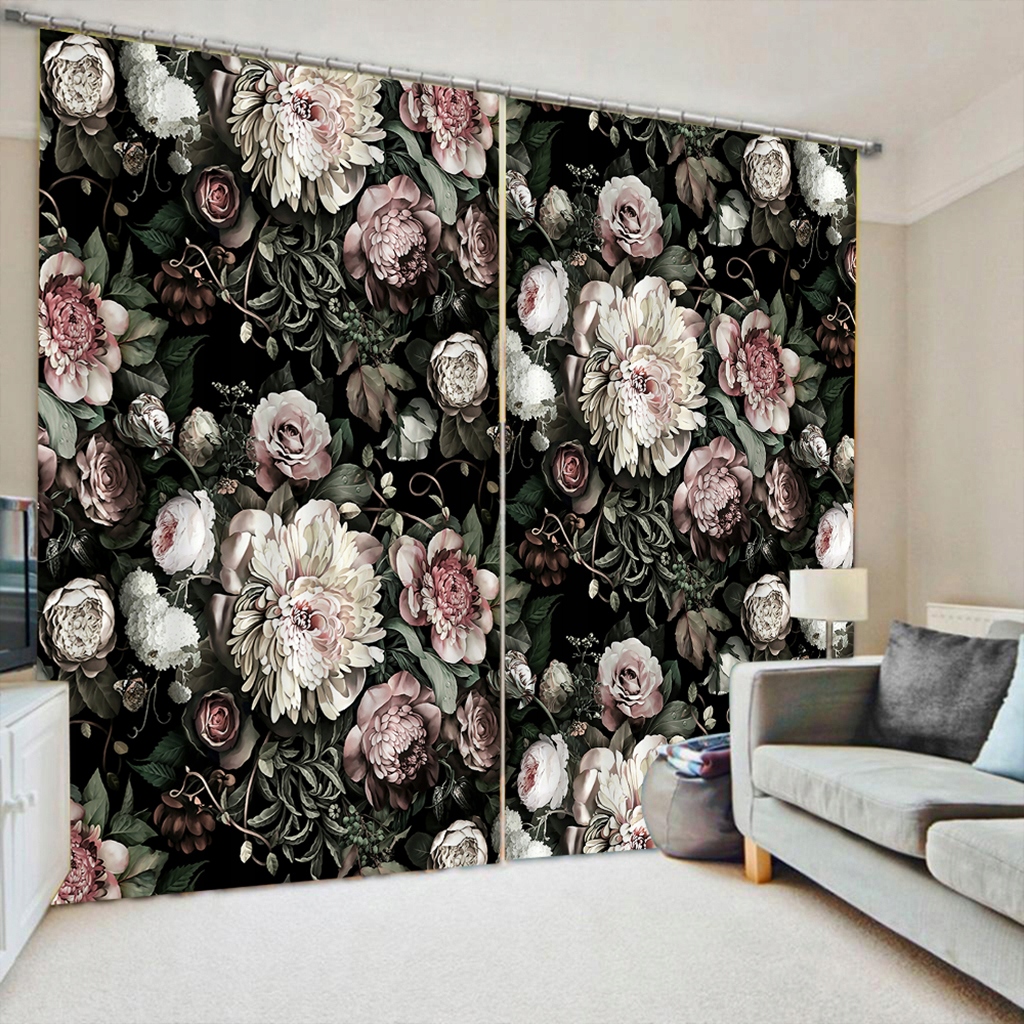 Sprchová tyč - Salón v spálni horný drift clonu
