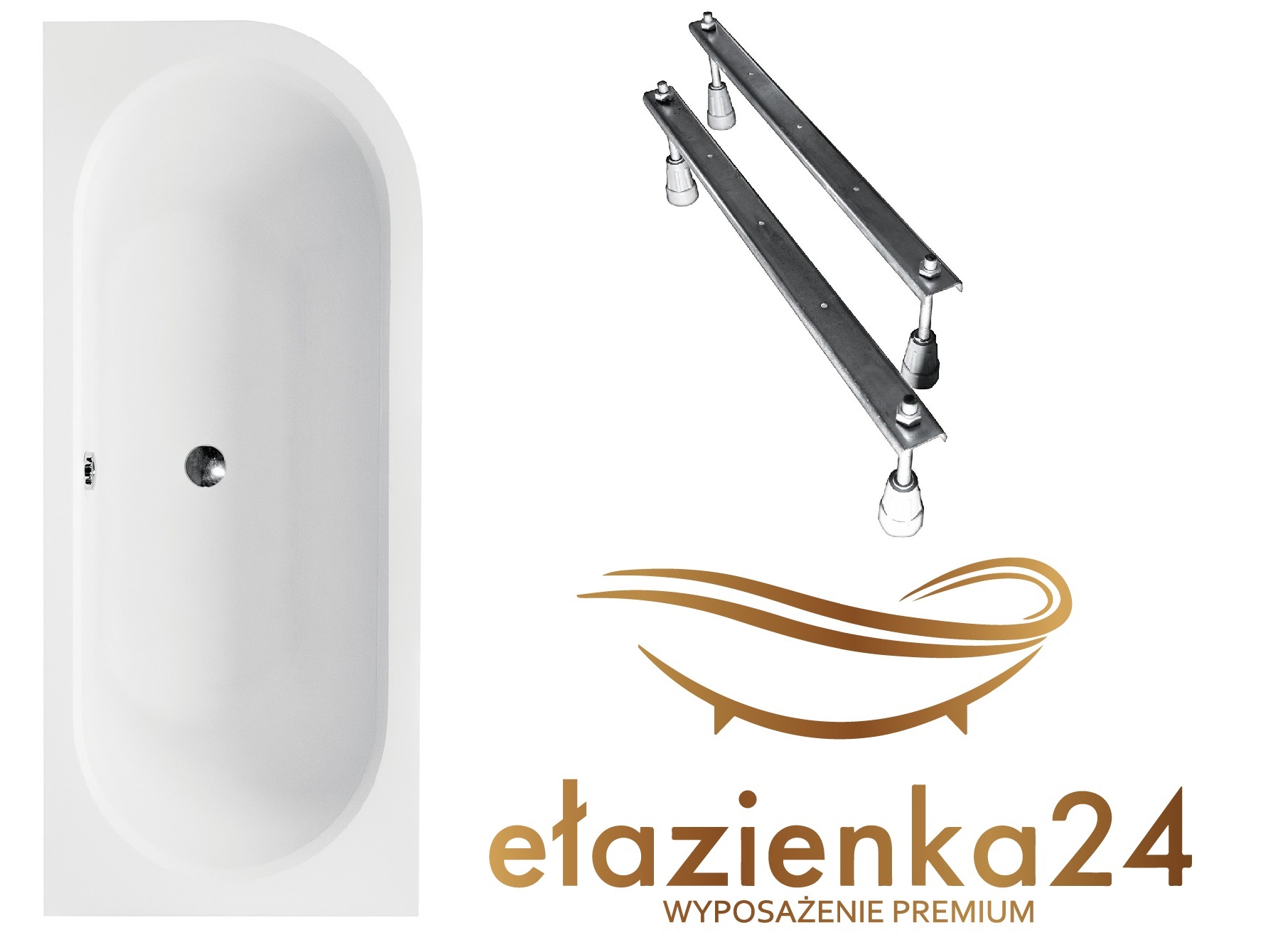 Vaňa - Besco avita 160x75 l + oblack Matt + kliknite na plány cz
